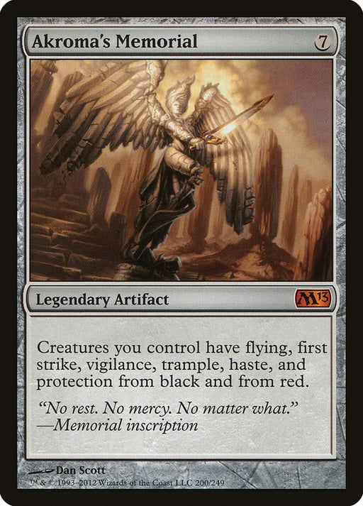 Akroma's Memorial - Magic 2013 (M13) #200 Magic: The Gathering card