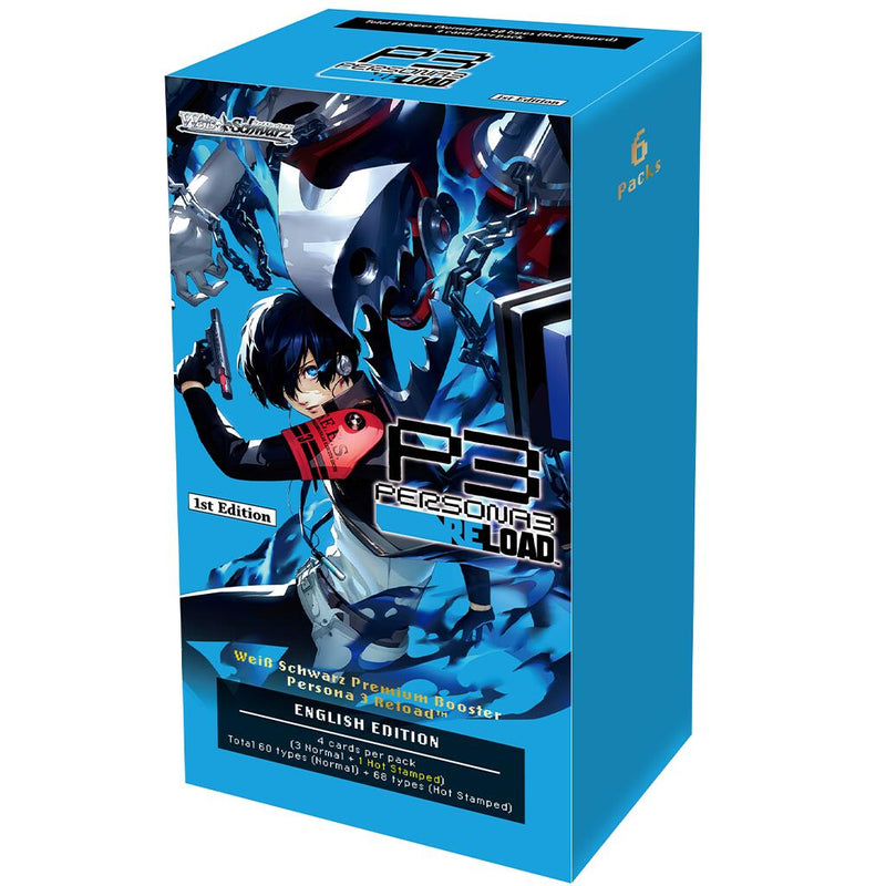 persona 3 card sleeves Persona 3 Reload Premium Booster Box [P3