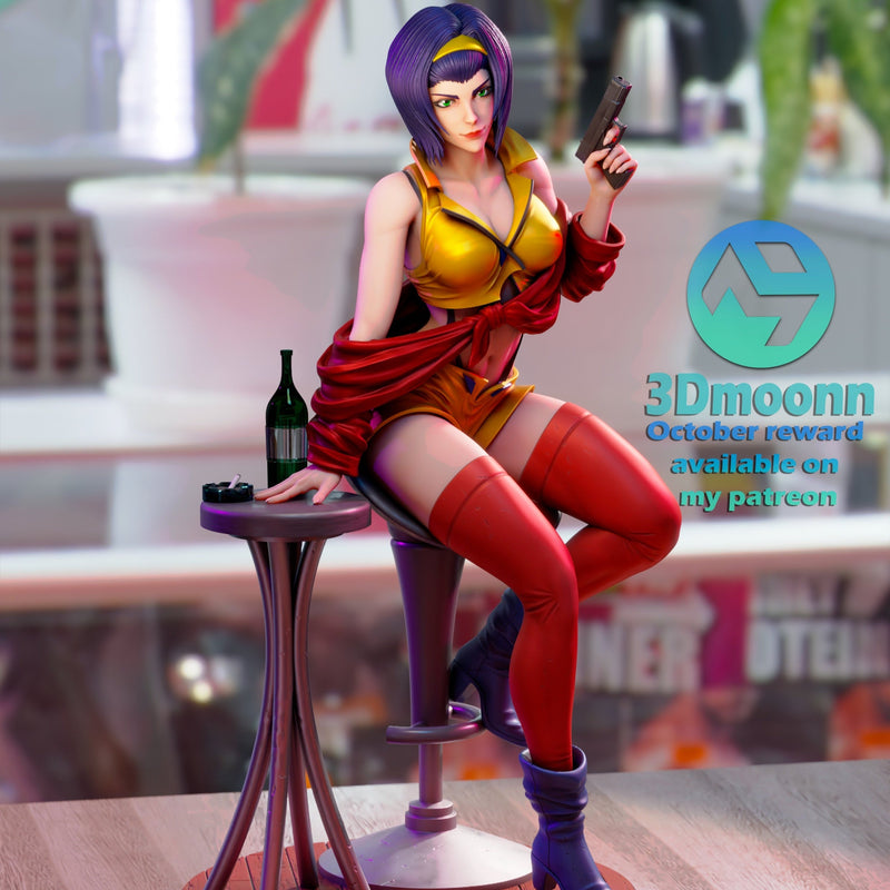 Faye Valentine - Cowboy Bepop (SFW/NSFW 18+ Only) - 1:6 Scale
