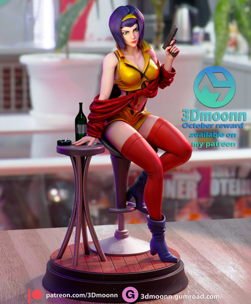 Faye Valentine - Cowboy Bepop (SFW/NSFW 18+ Only) - 1:6 Scale