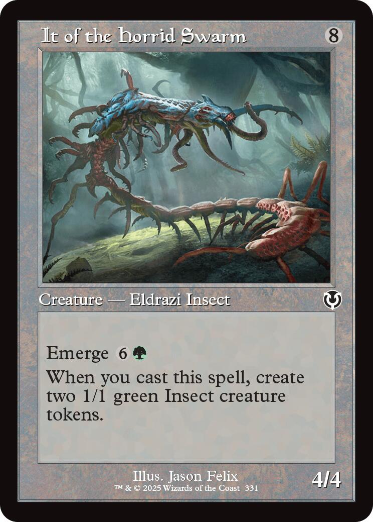 It of the Horrid Swarm Retro Frame