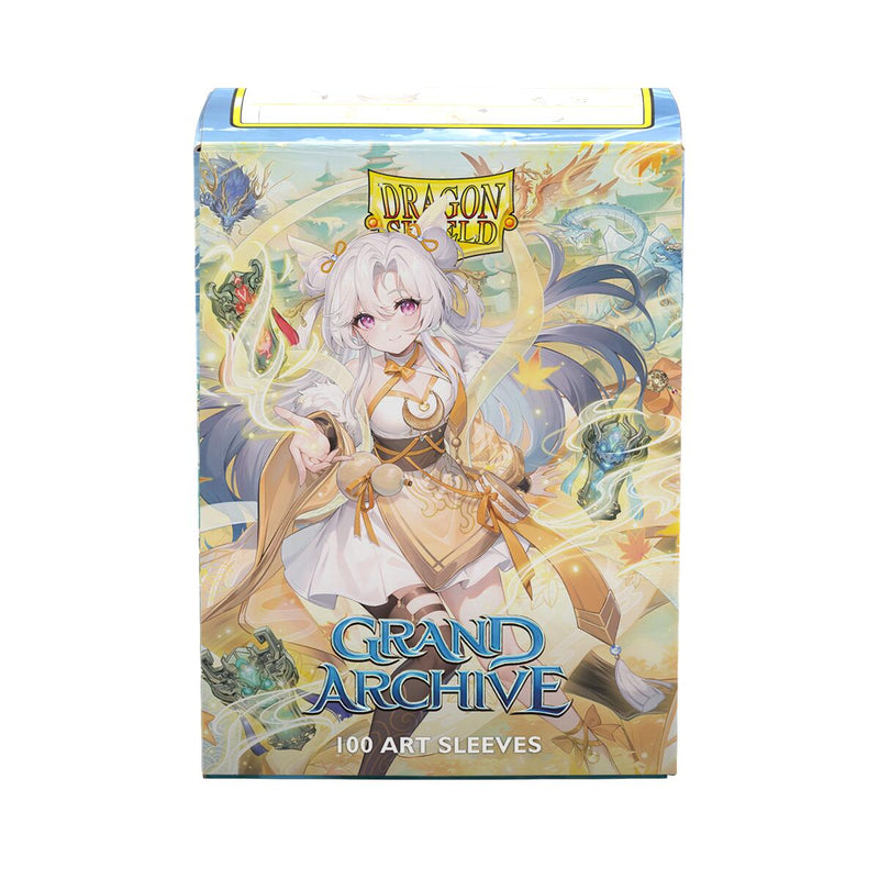 Dragon Shield Grand Archive Matte Art - Guo Jia, Heaven’s Favored (100-Pack)