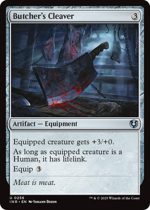 Butchers Cleaver