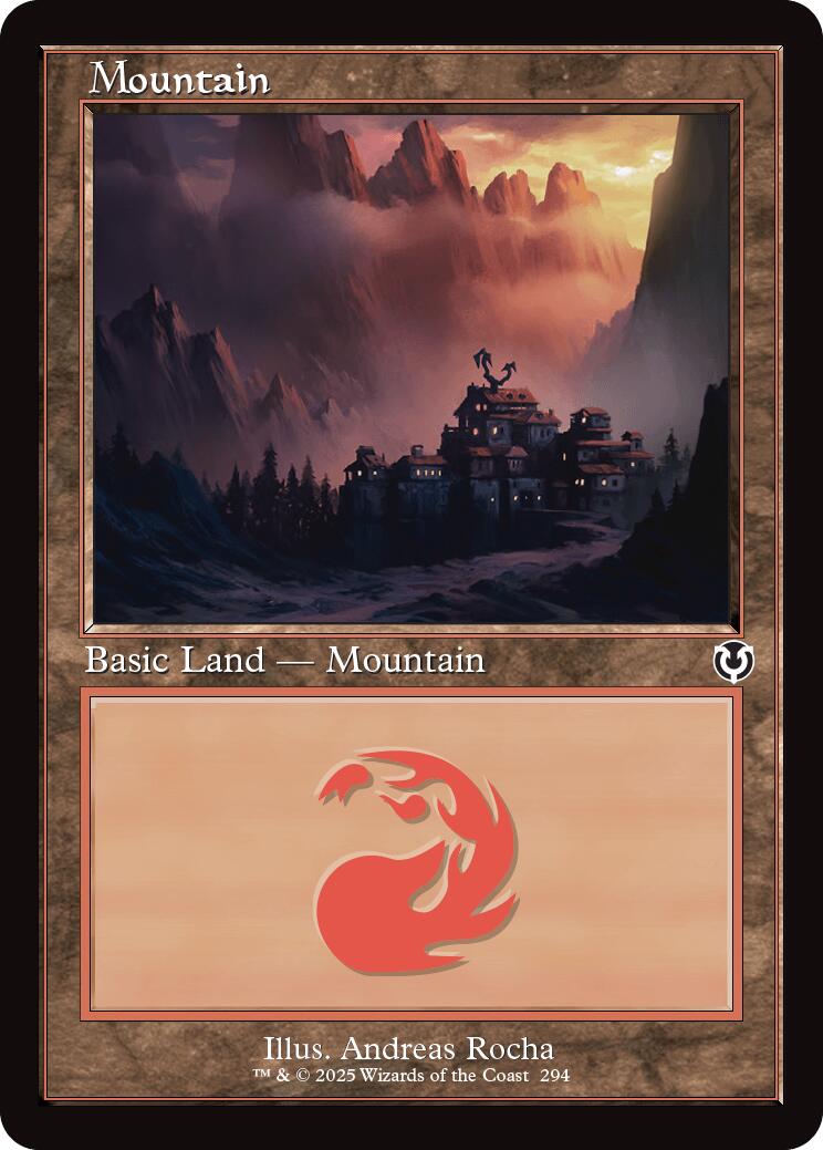 Mountain Retro Frame