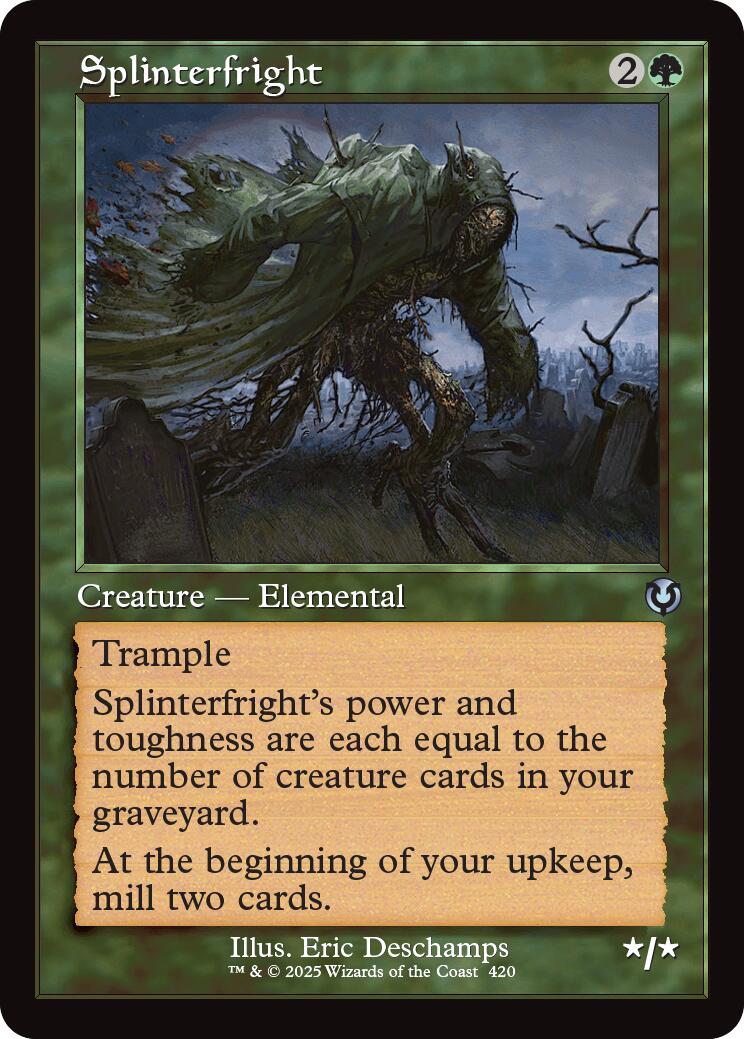 Splinterfright Retro Frame
