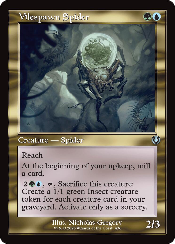 Vilespawn Spider Retro Frame