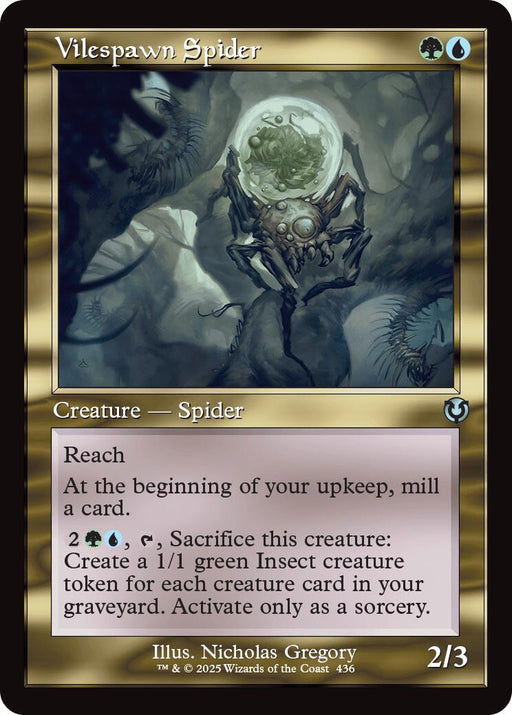 Vilespawn Spider Retro Frame