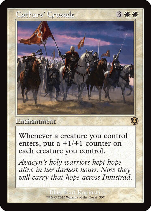 Cathars Crusade Retro Frame