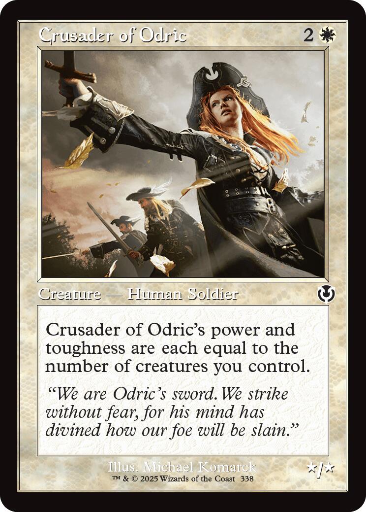 Crusader of Odric Retro Frame