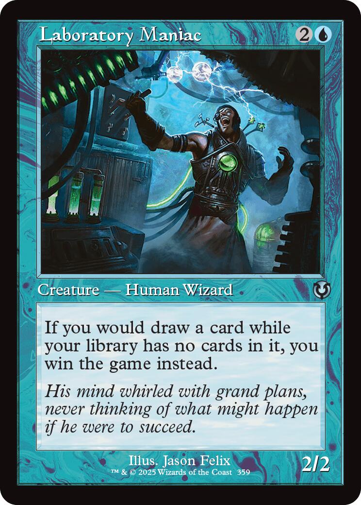 Laboratory Maniac Retro Frame