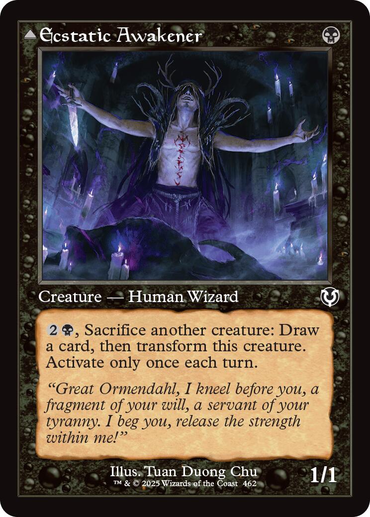 Ecstatic Awakener Retro Frame