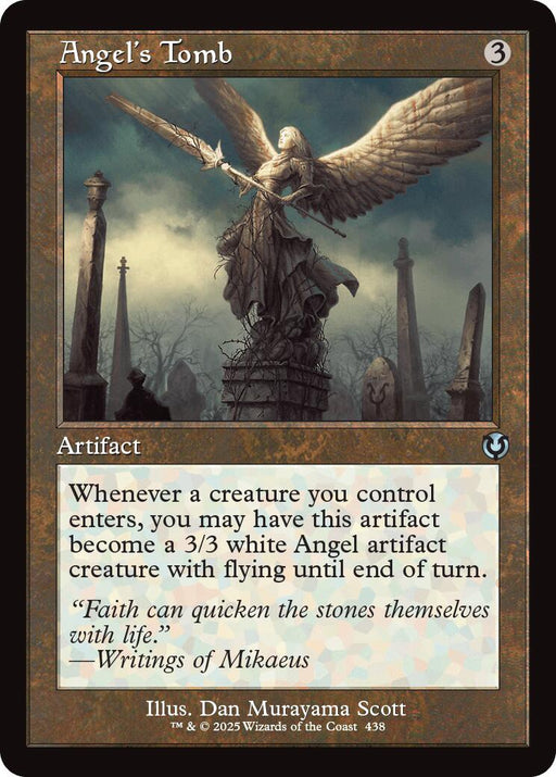 Angels Tomb Retro Frame