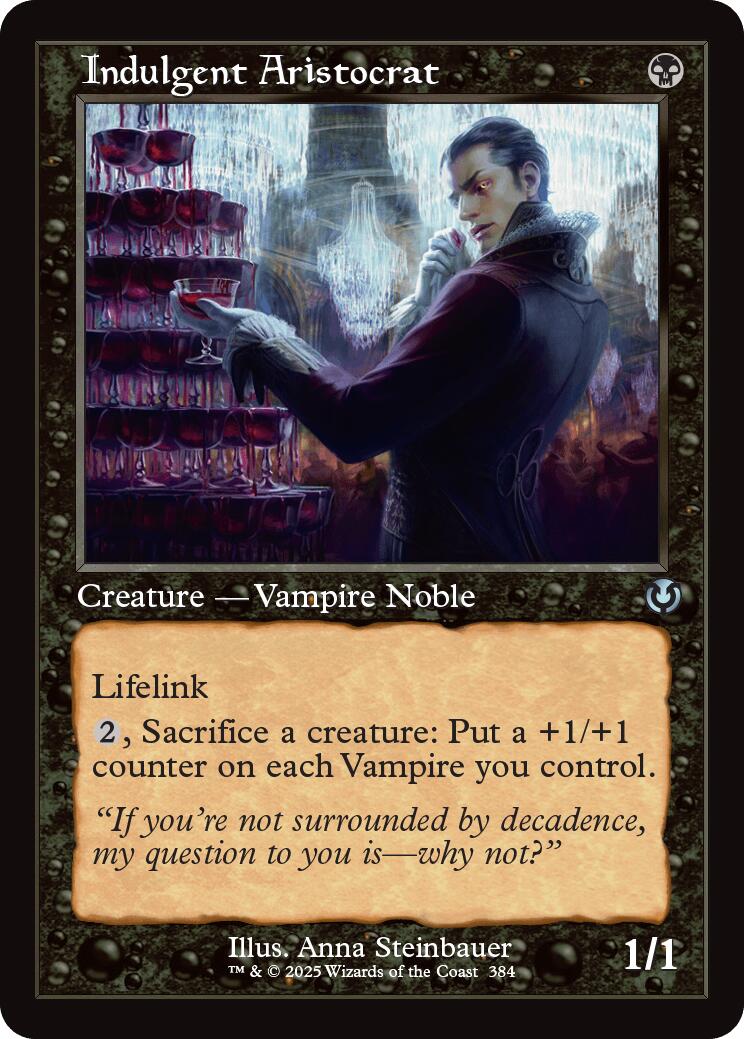 Indulgent Aristocrat Retro Frame