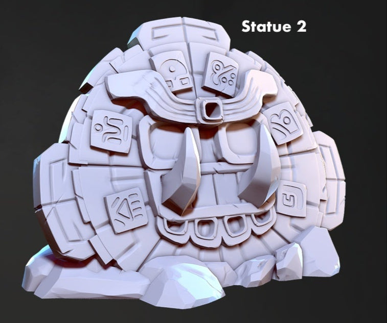 Temple Terrain and Props – Masks of Kiimil Jungle Temple Set