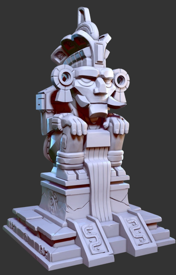 Temple Terrain and Props – Masks of Kiimil Jungle Temple Set