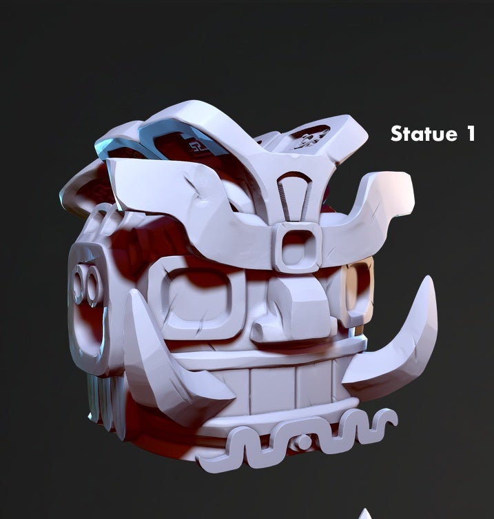 Temple Terrain and Props – Masks of Kiimil Jungle Temple Set