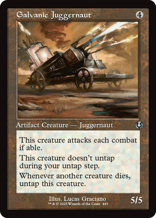Galvanic Juggernaut Retro Frame