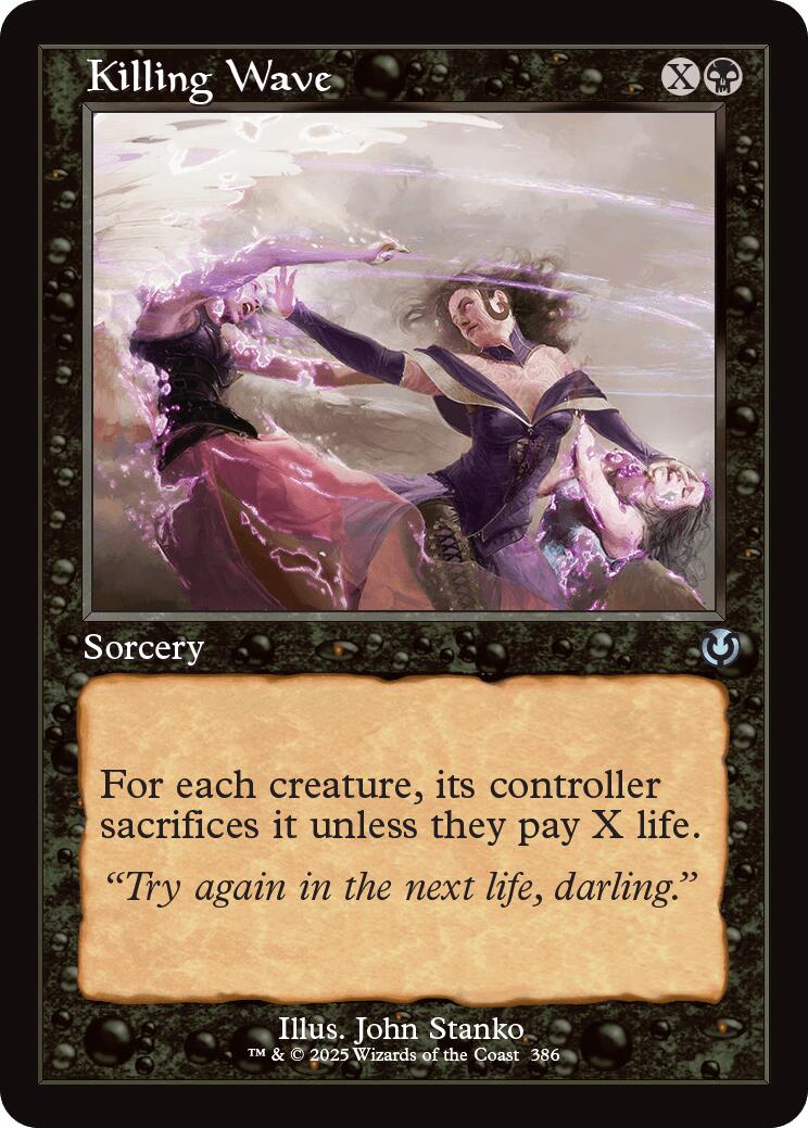 Killing Wave Retro Frame