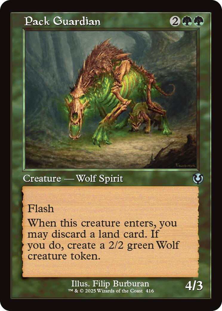 Pack Guardian (Retro Frame)