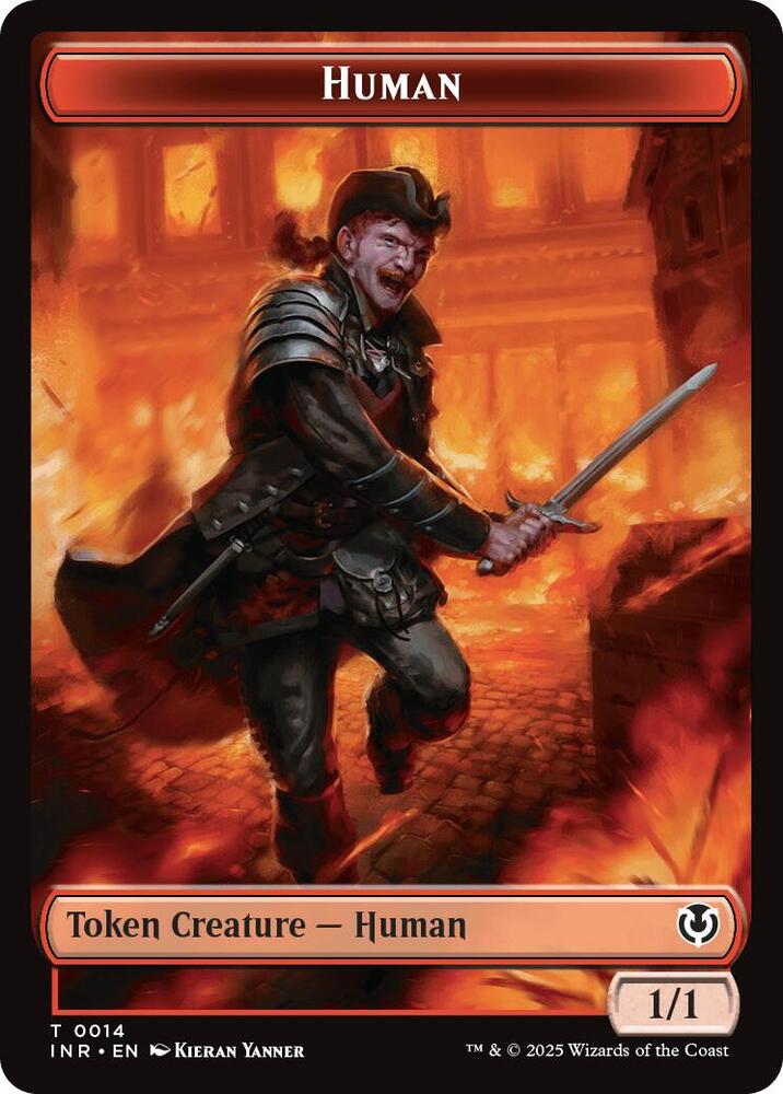 Elemental // Human (0014) Double-Sided Token (Back)