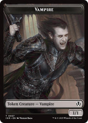 Blood // Vampire (0007) Double-Sided Token (Back)