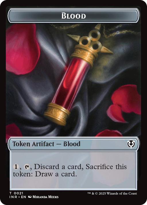 Blood Vampire 0007 Double Sided Token