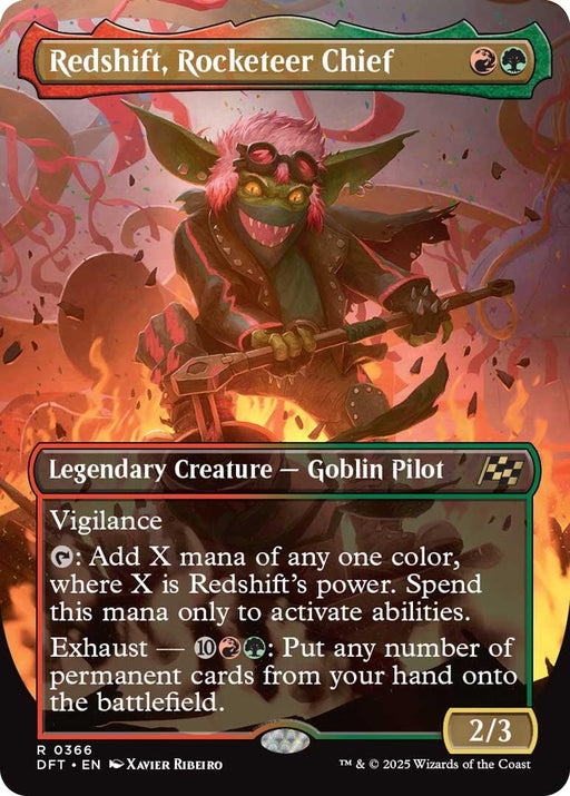 Redshift Rocketeer Chief Borderless