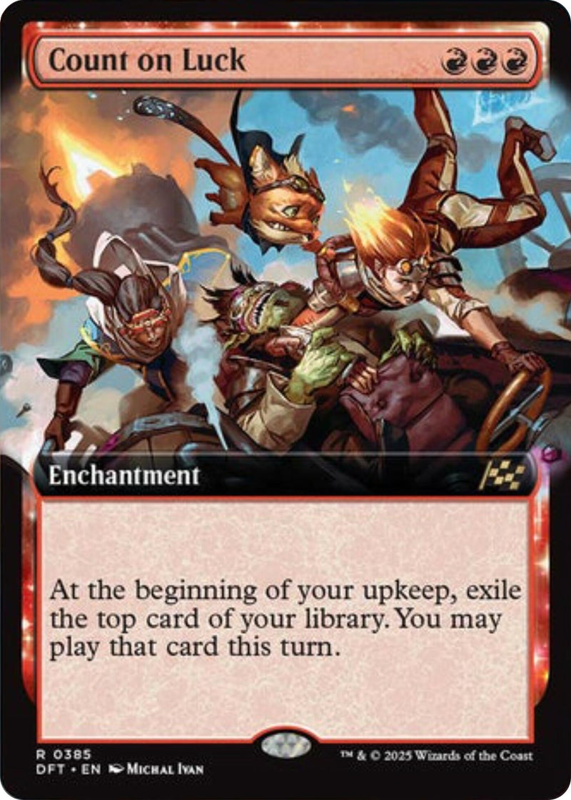 Count on Luck Extended Art