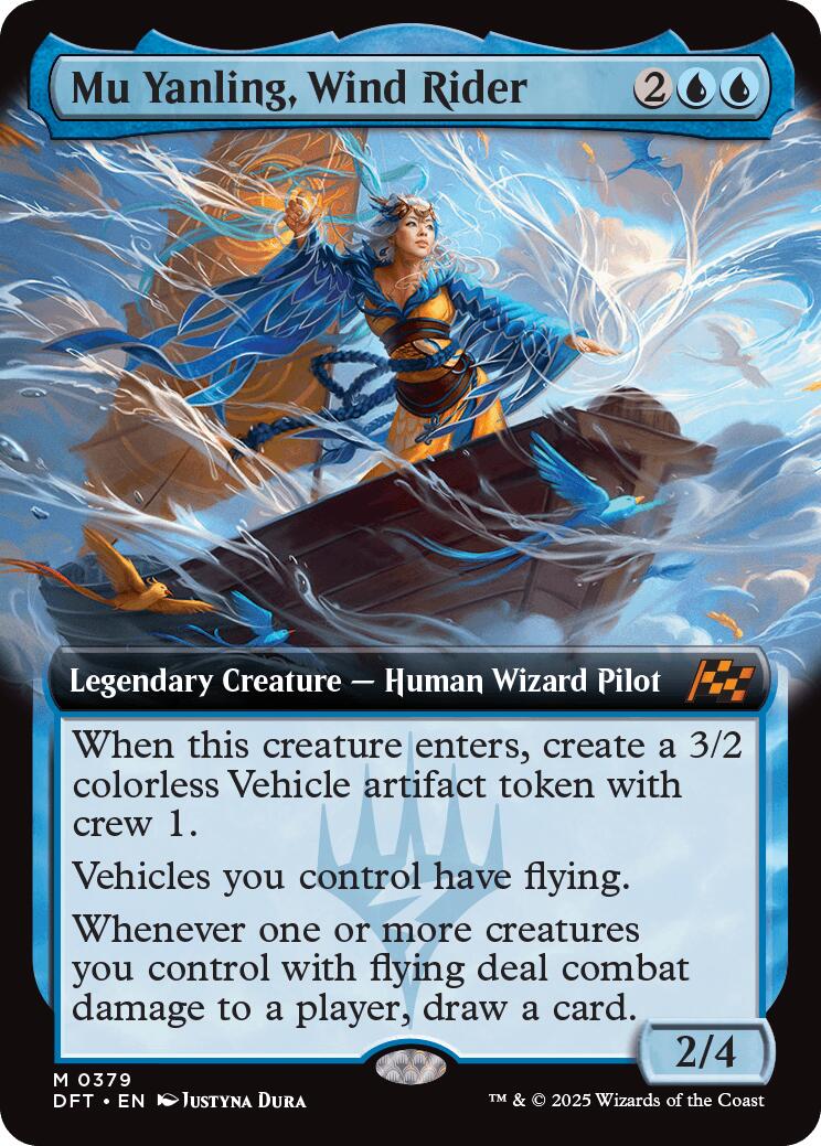 Mu Yanling Wind Rider Extended Art