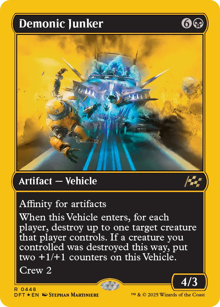 Demonic Junker First Place Foil