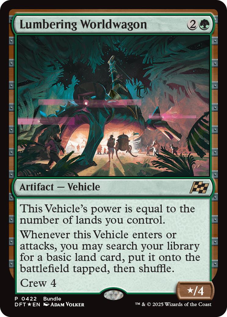 Lumbering Worldwagon DFT Bundle