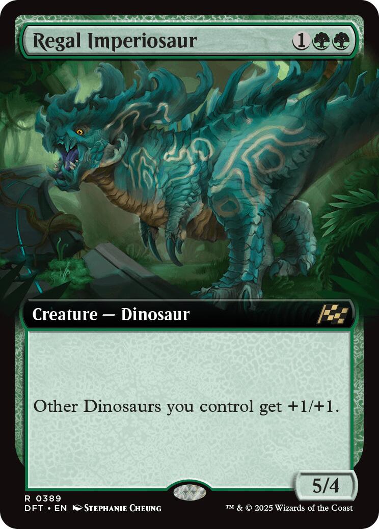 Regal Imperiosaur Extended Art
