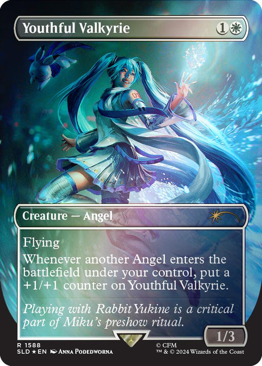 Youthful Valkyrie Rainbow Foil