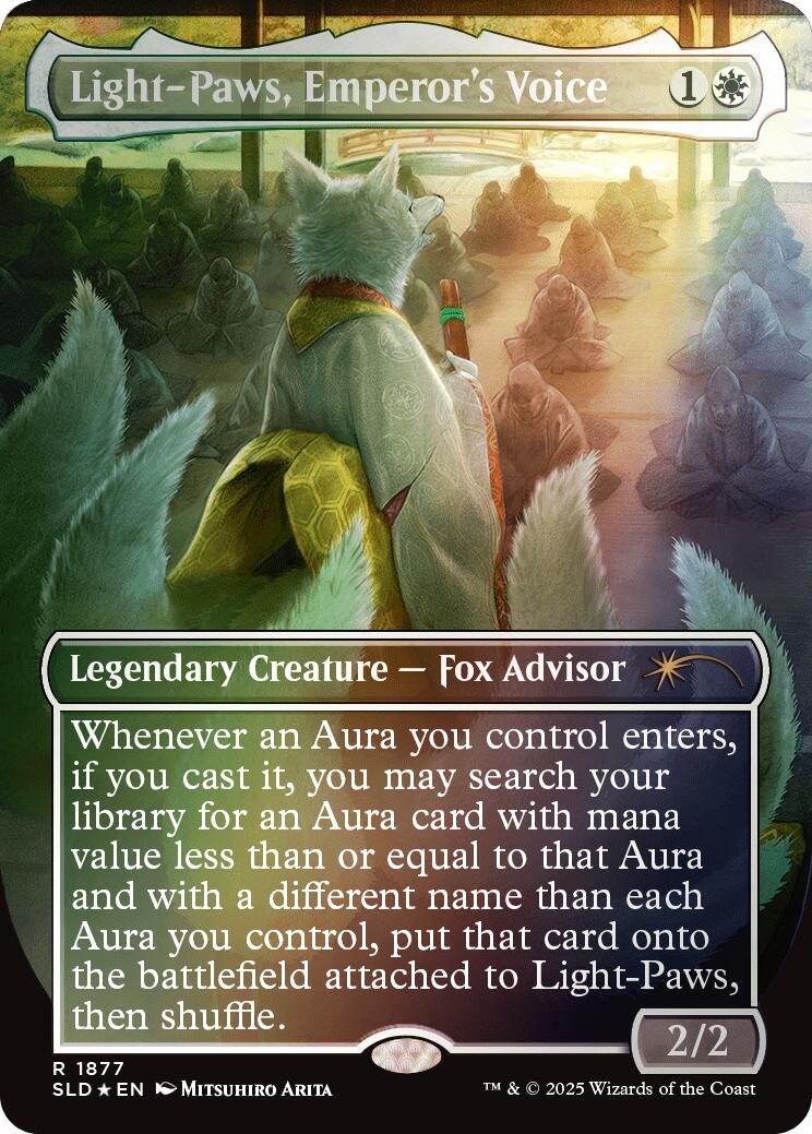 Light Paws Emperors Voice Rainbow Foil
