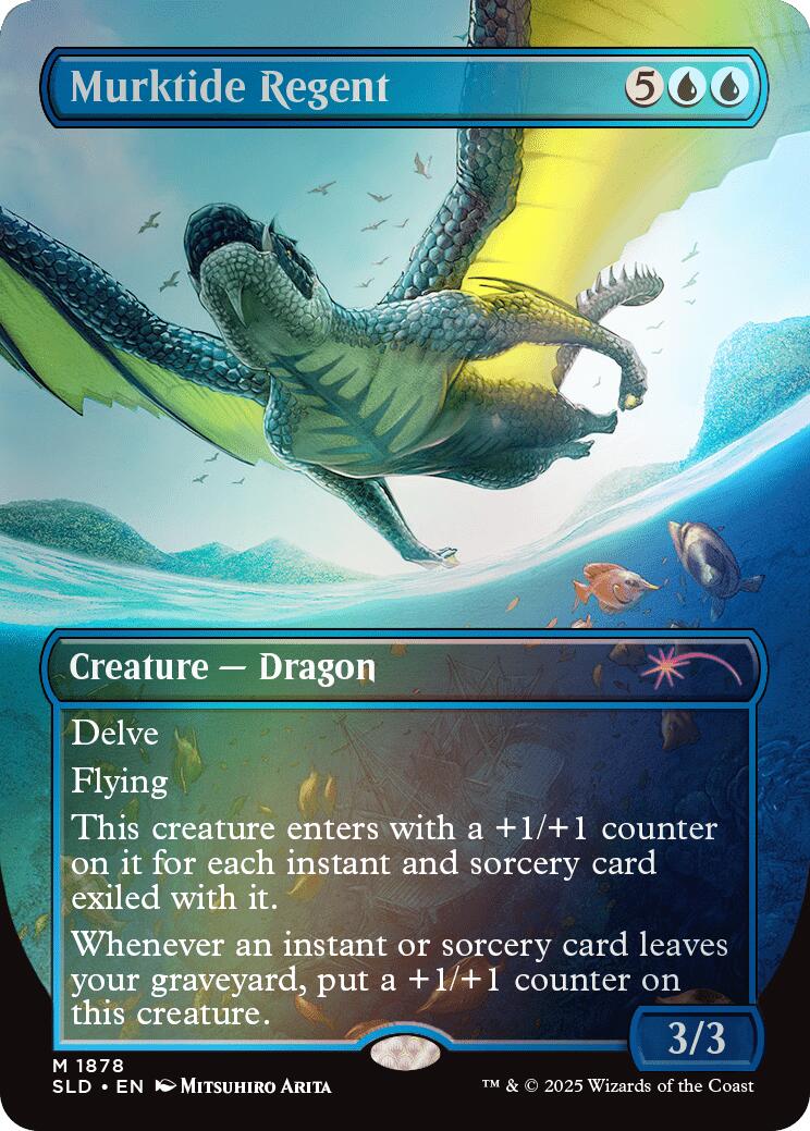 Murktide Regent Rainbow Foil