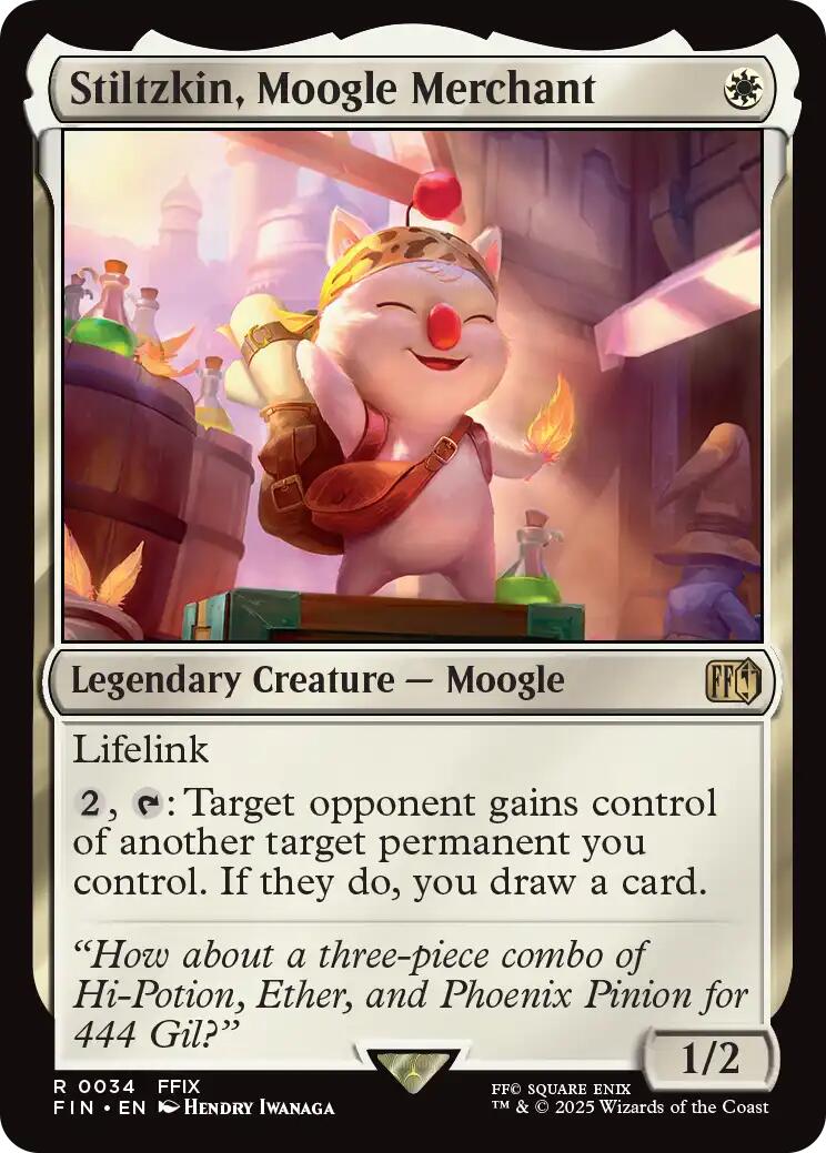 Stiltzkin Moogle Merchant