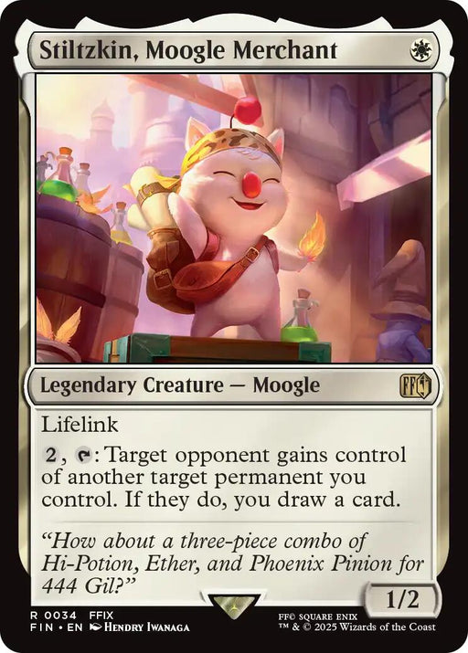 Stiltzkin Moogle Merchant