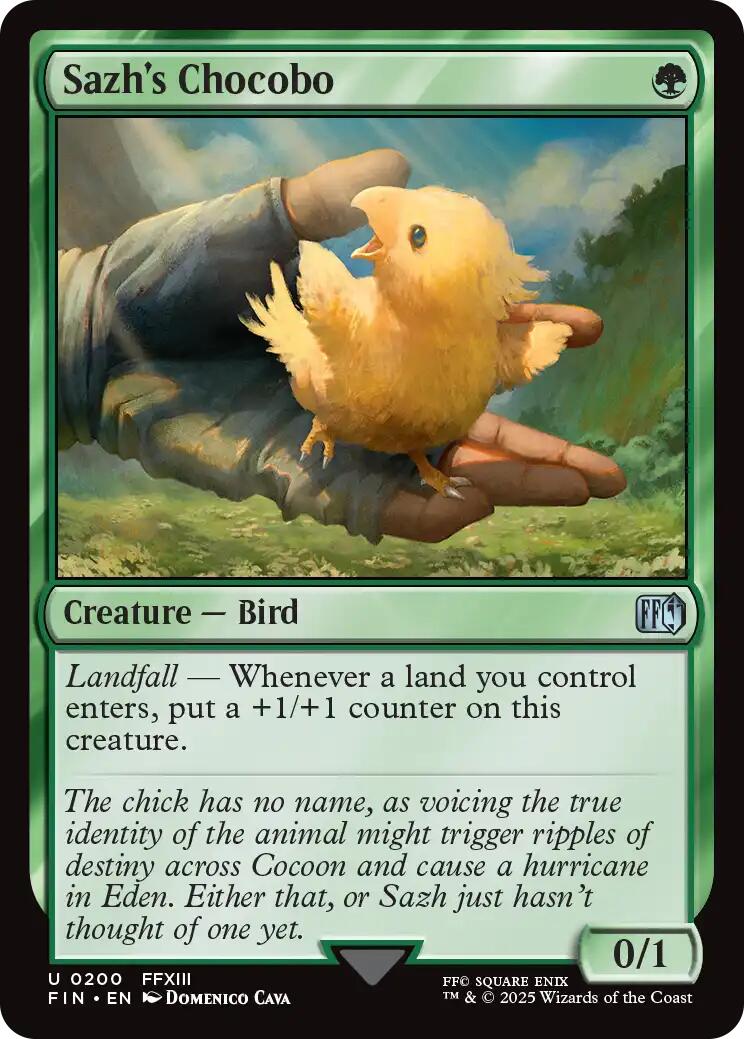 Sazhs Chocobo