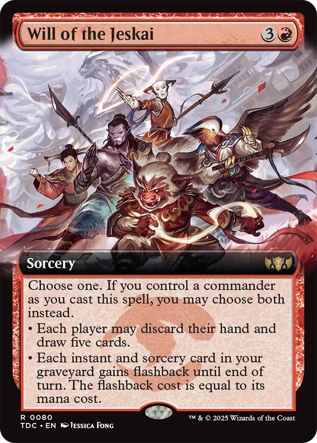 Will of the Jeskai Extended Art