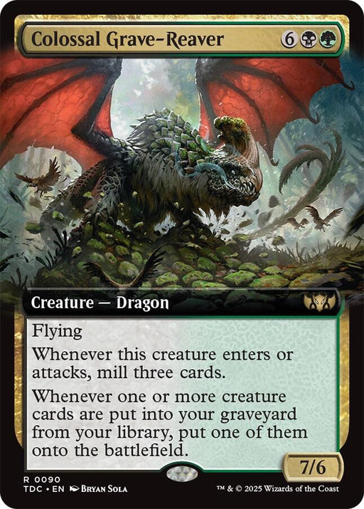 Colossal Grave Reaver Extended Art