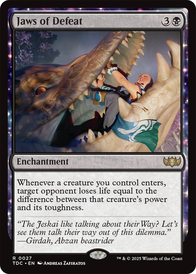 Jaws of Defeat