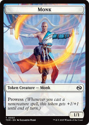 Bird // Monk Double-Sided Token (Back)