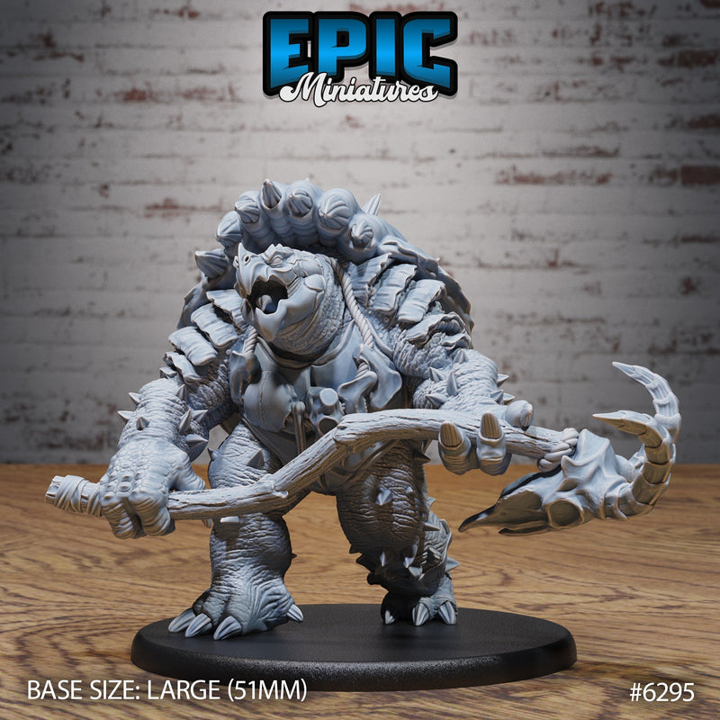 Elder Turtle Folk – Dungeons & Dragons Monster – Resin Miniature