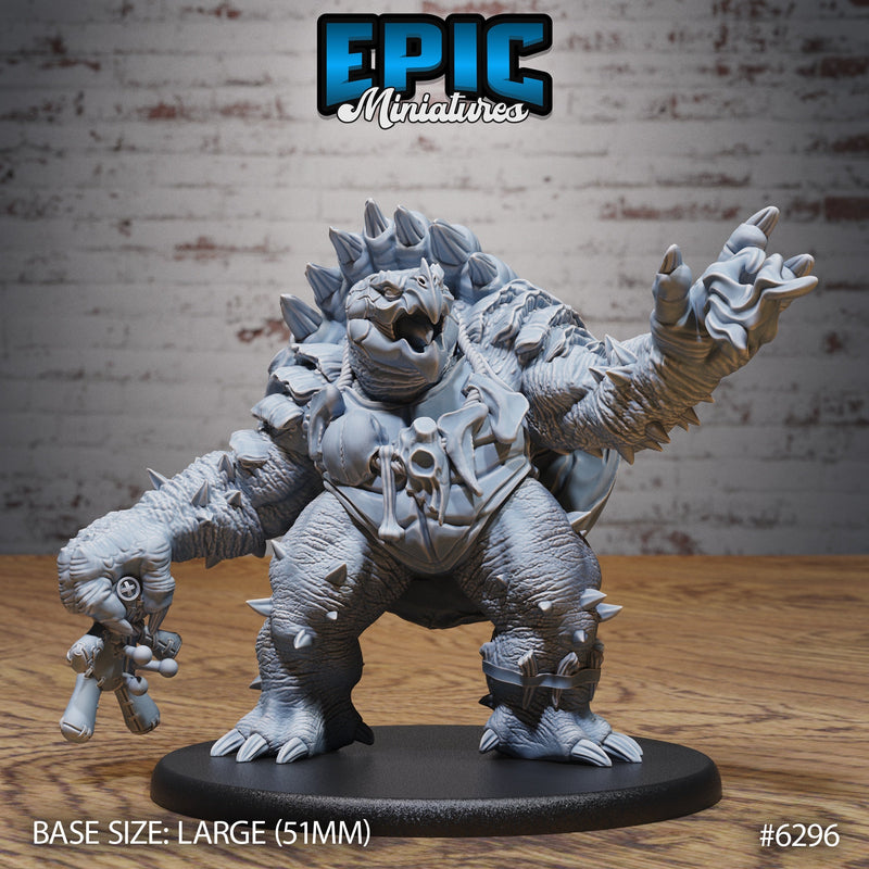 Elder Turtle Folk – Dungeons & Dragons Monster – Resin Miniature