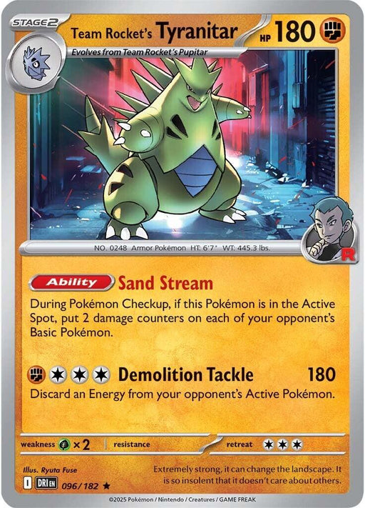 Team Rockets Tyranitar