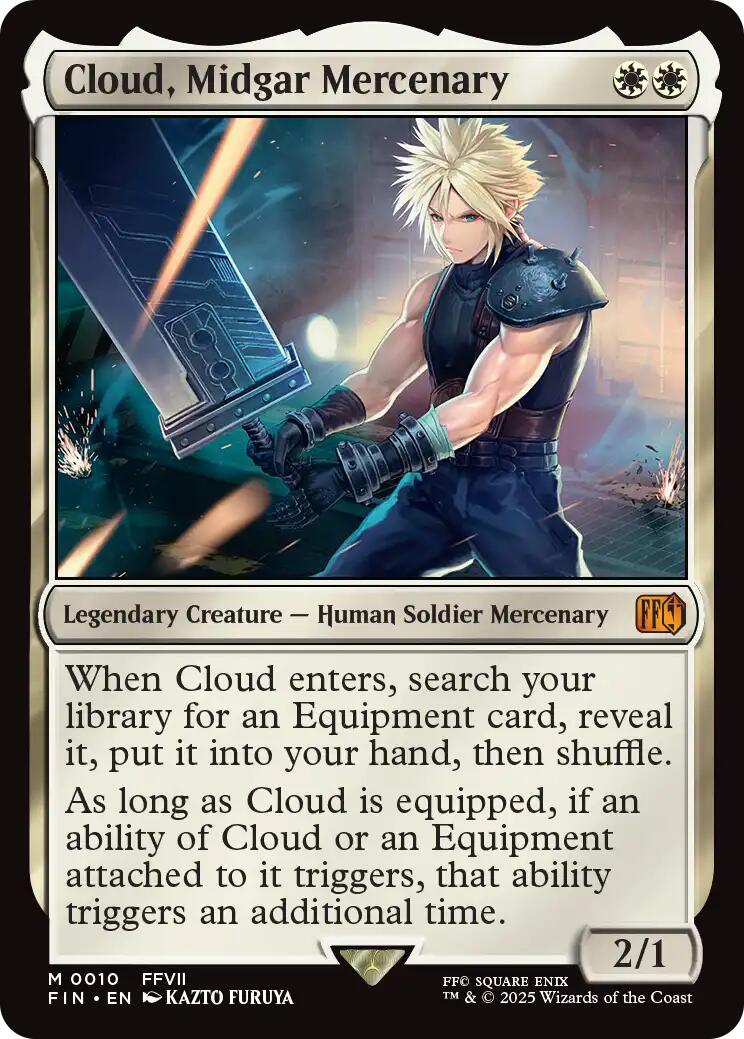 Cloud Midgar Mercenary