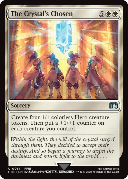 The Crystals Chosen