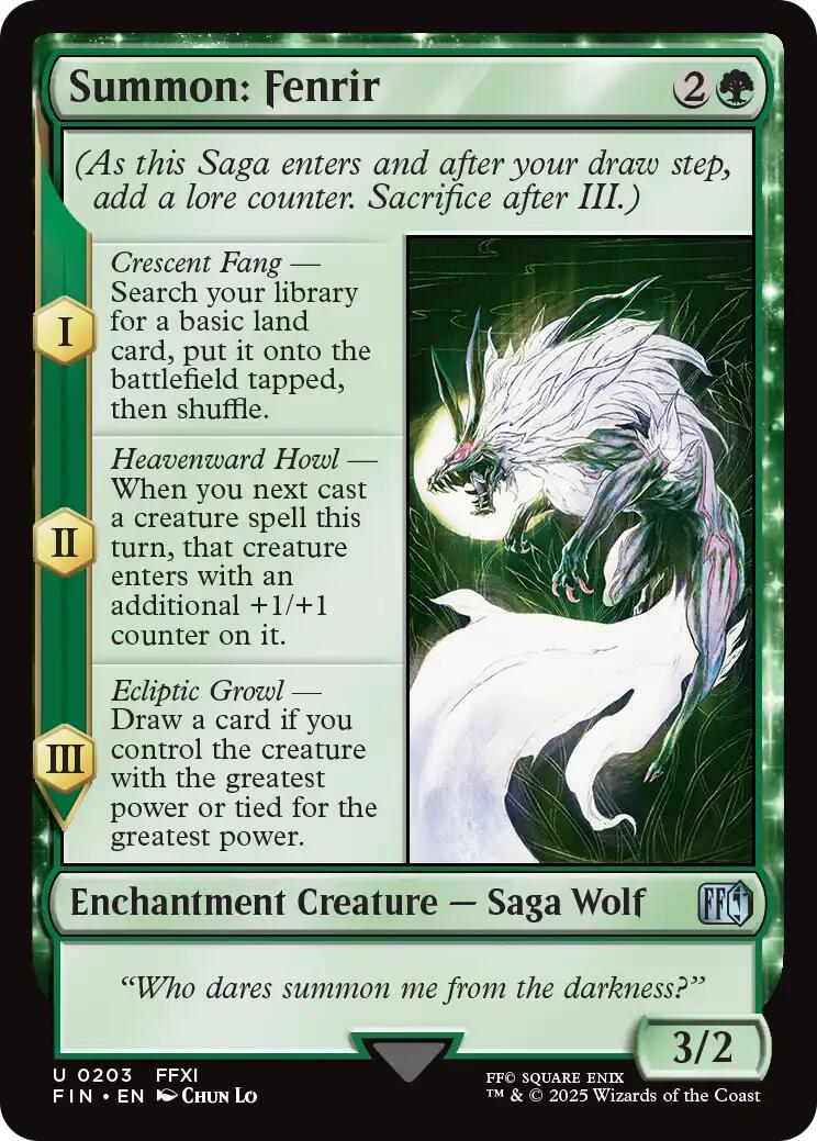 Summon Fenrir