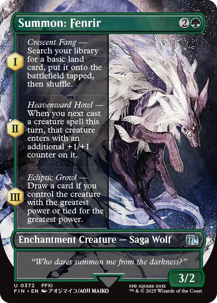 Summon Fenrir Borderless