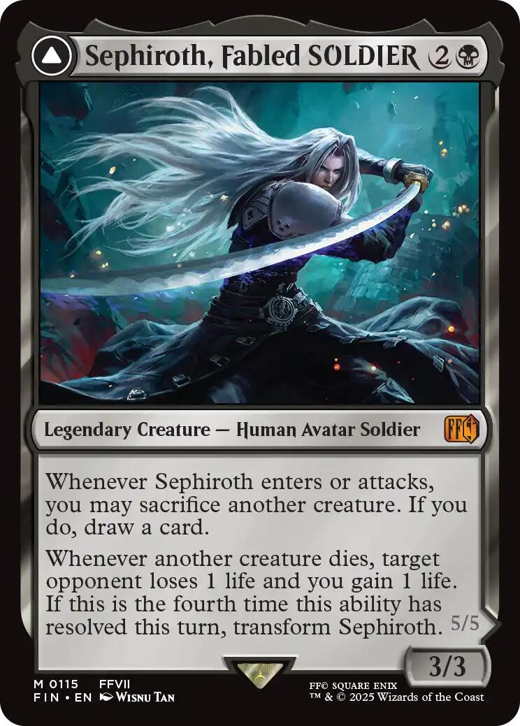 Sephiroth Fabled SOLDIER